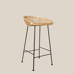 Lucia Rattan Bar Stool High