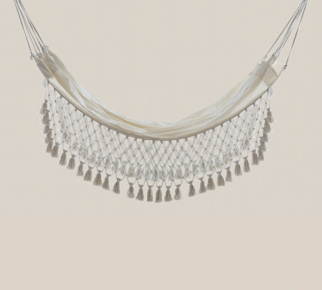 Macrame Hammock White