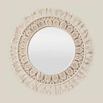 Macrame Mirror 70 Cm - Home and Soul