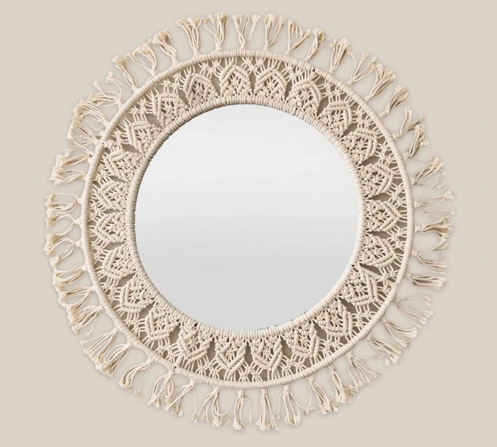 Macrame Mirror