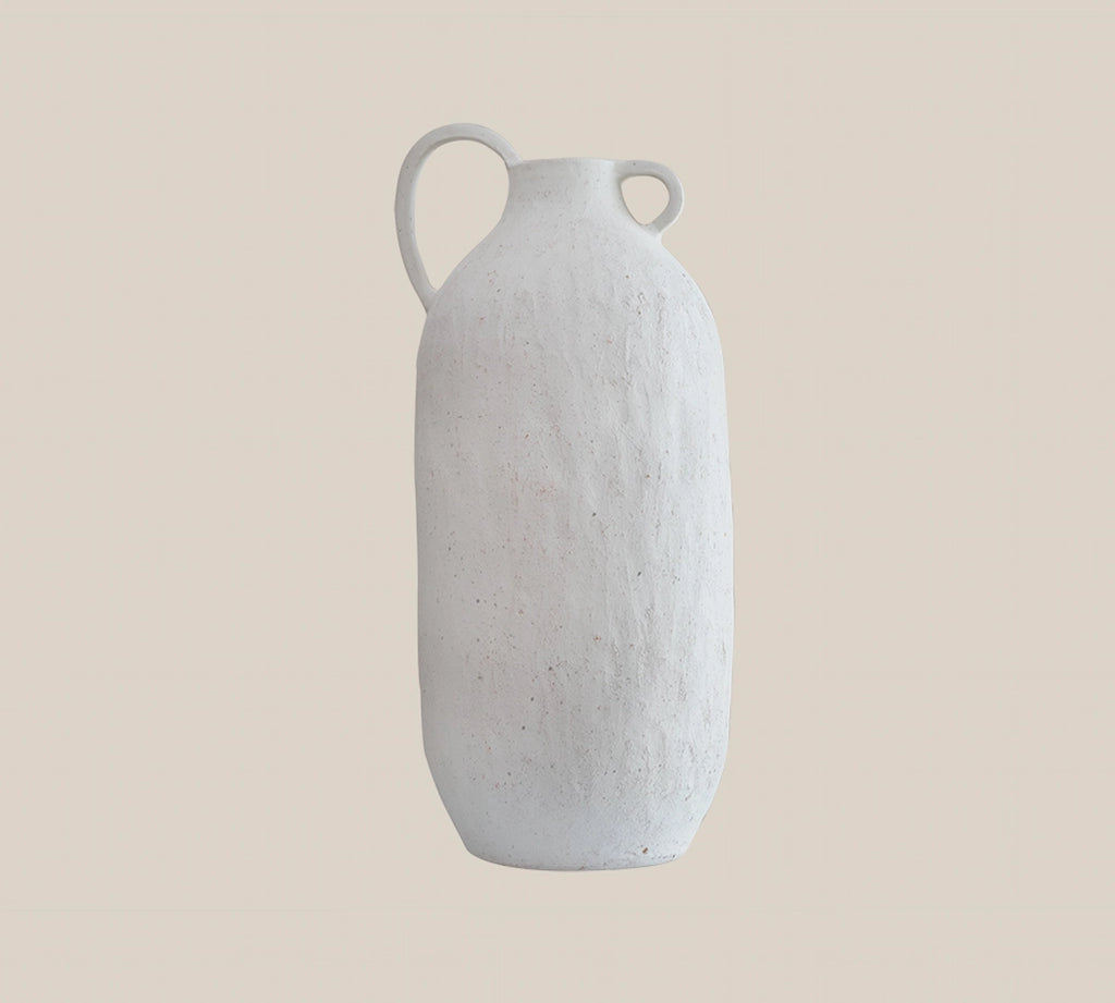 Maeve Vase White