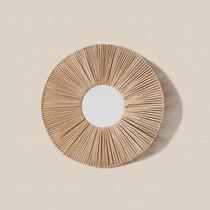 Mathilde Rattan Mirror - Home and Soul