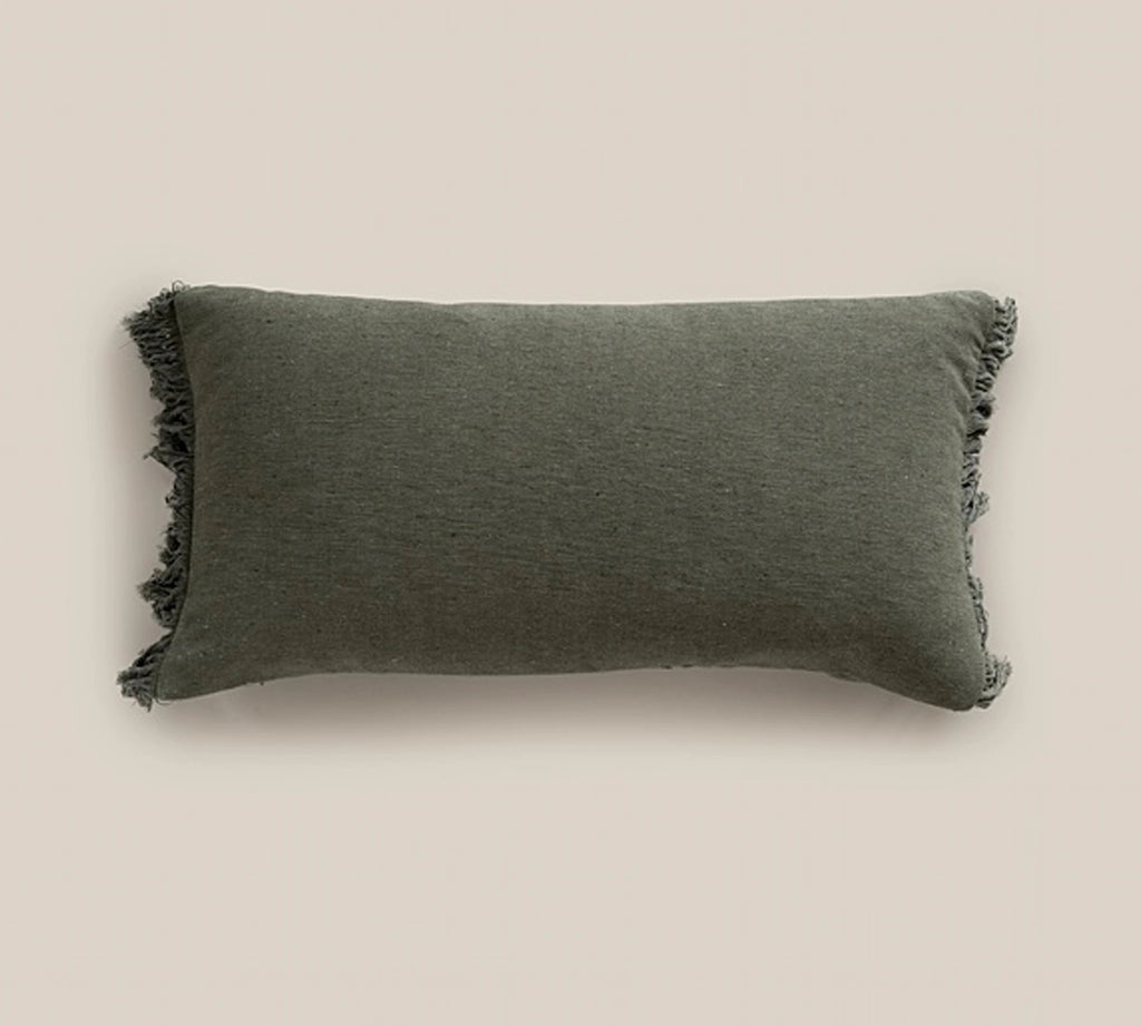 Sage Dark Cushion Rectangle