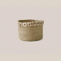 Basket with Shell Medium - Home and Soul