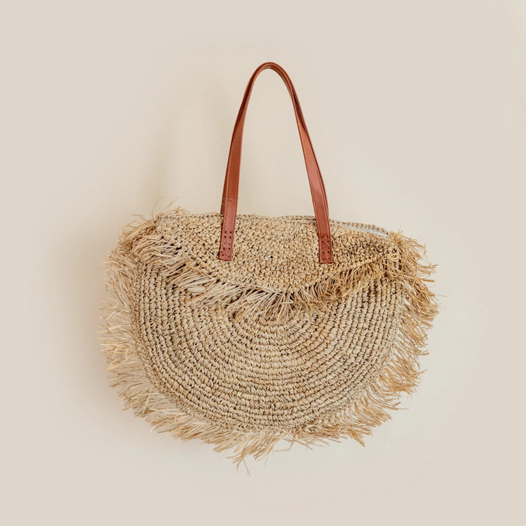 Raffia Handbag Natural