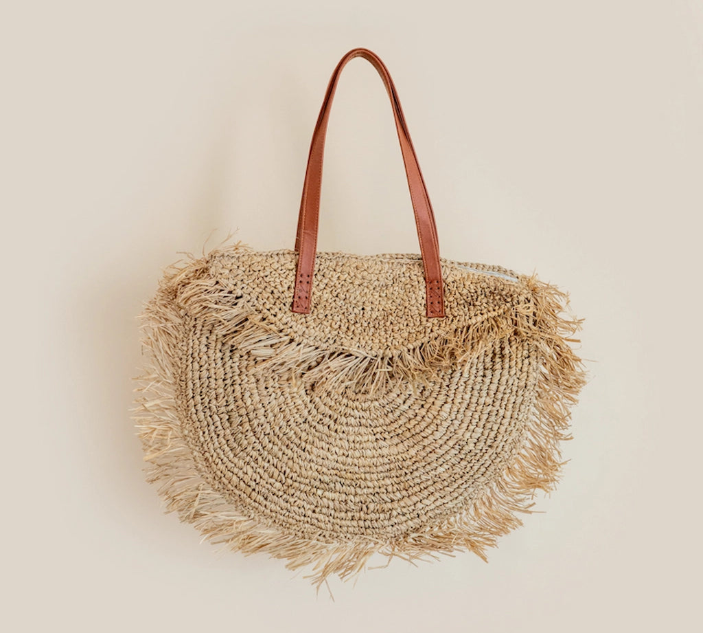 Raffia Handbag Natural