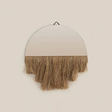 Raffia Mirror