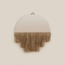 Raffia Mirror - Home and Soul