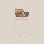 Roberto Rattan Bar Stool Regular - Home and Soul