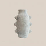 Robyn Textured Ceramic Vase White