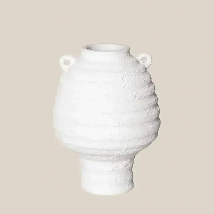 Rosalia Ceramic Vase White - Home and Soul