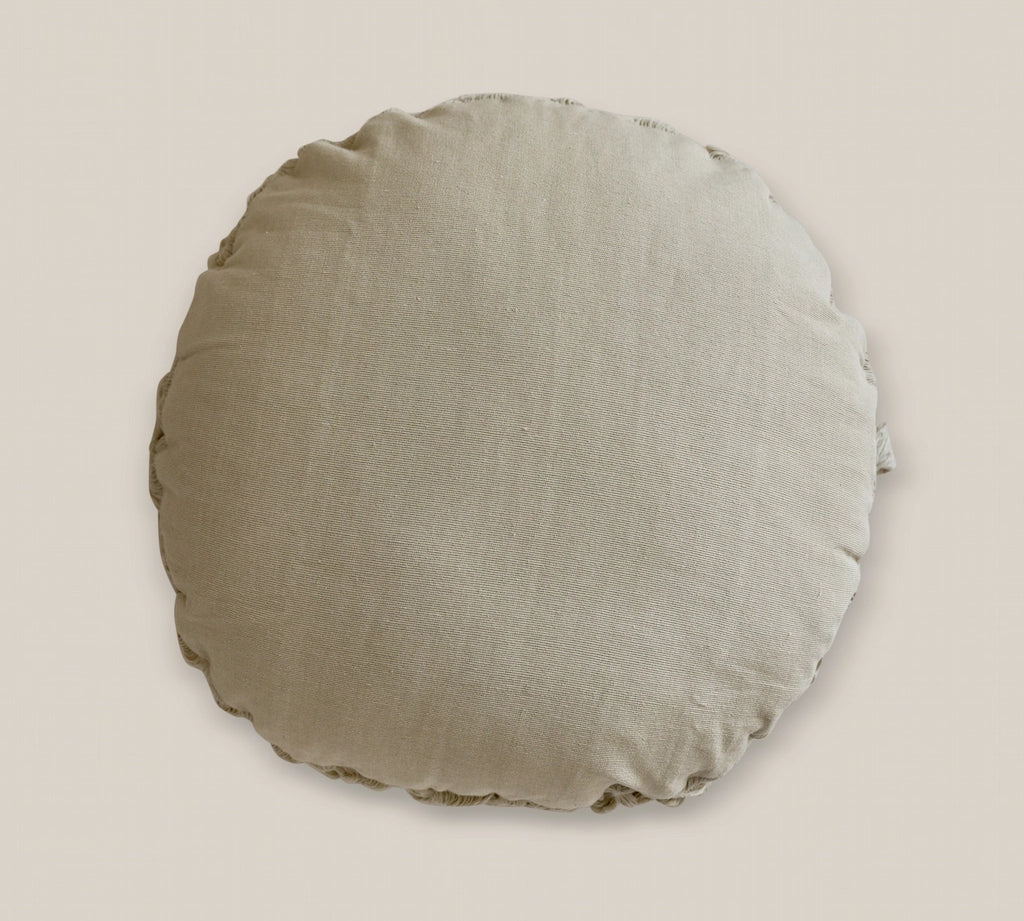 Sage Cushion Round