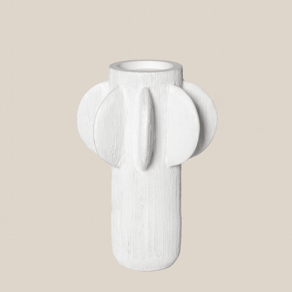 Sonara Candle Holder White