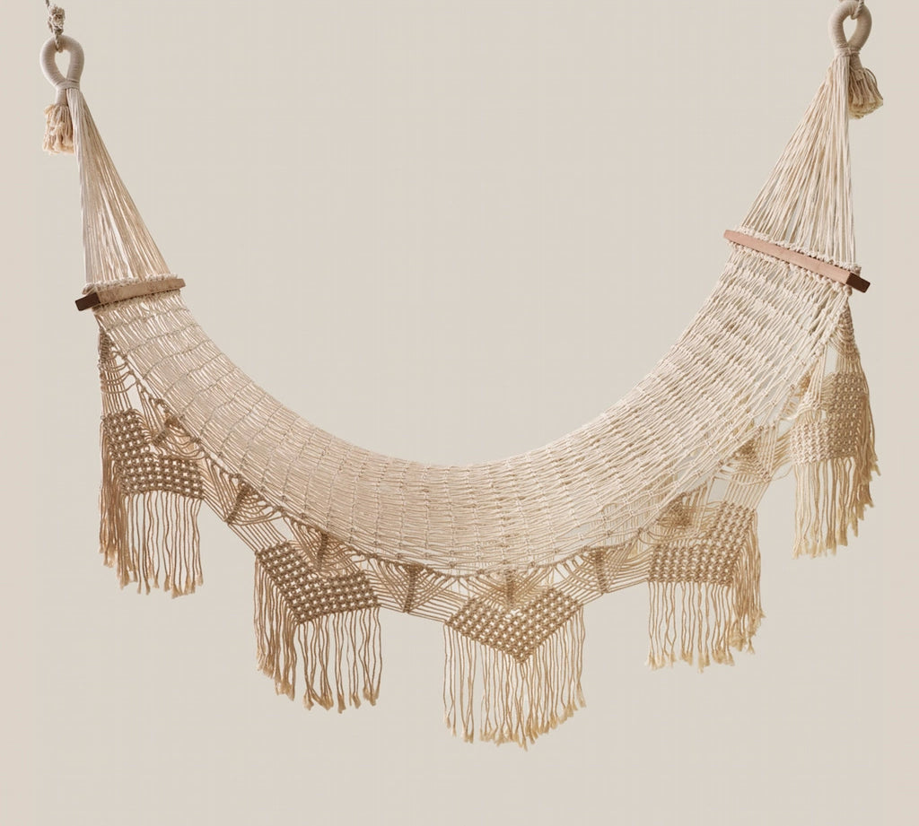 St Kitts Macrame Hammock