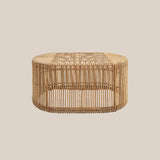 Valentina Rattan Coffee Table