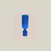 Vera Glass Vase Blue - Home and Soul