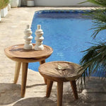 wooden side tables outdoor home and soul