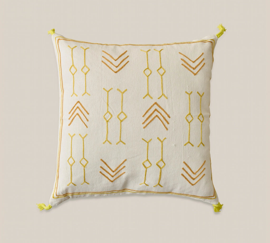 Yvette Cushion Yellow